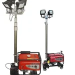 Heavy Duty Commercial Portable Generator Light Tower